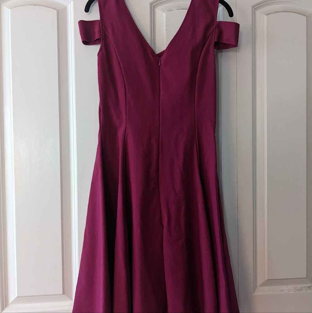 magenta/purple dress - Lg
